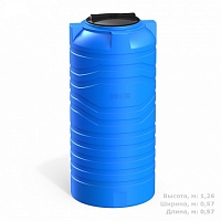 Емкость вертикальная N 300 литров  в Липецке